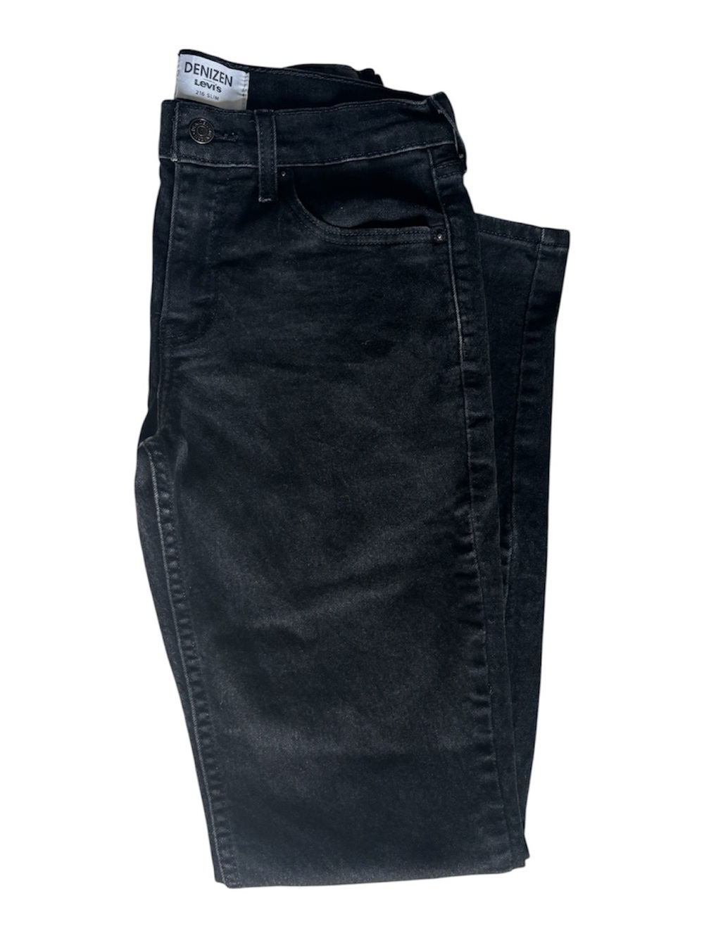 Men's Denizen Levi’s Black 216 Slim Jeans 29 x 32